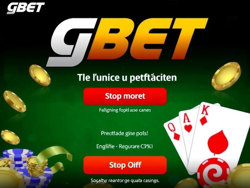 Welcome to Gbet Login – your gateway to the world of online gambling. Access GBET's vast selection of casino games, sports betting, and exciting promotions instantly. Secure and verified website for real money gaming.